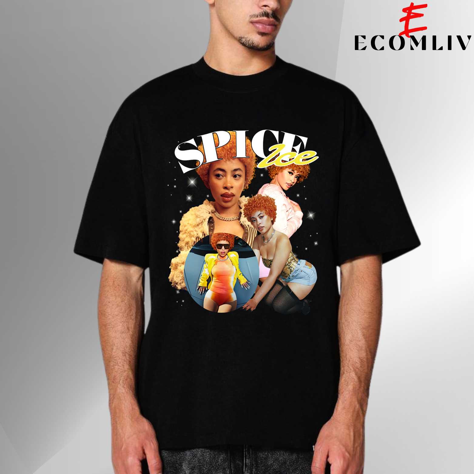 Baddie Vintage Tee, Ice Spice Rap Vibe, Unisex Shirt